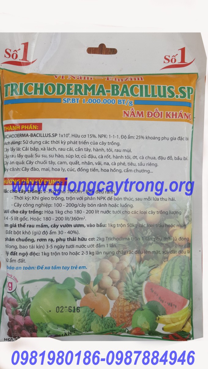 Hướng dẫn sử dụng trichoderma