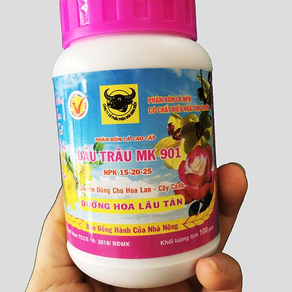 Phân bón dưỡng hoa lâu tàn 901