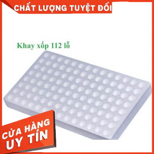 Khay xốp gieo hạt 112 lỗ trồng rau