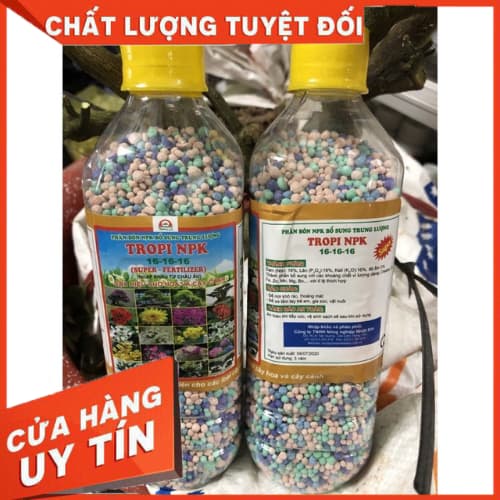 Phân bón NPK 16-16-16 Nhập khẩu Đức Chai 500gr