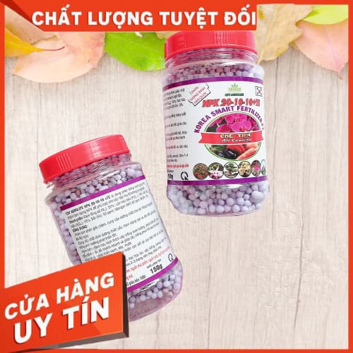 Phân bón tan chậm NPK 20-10-10+TE CSV- AGROLIFE - Hàn quốc- hộp 150 gram